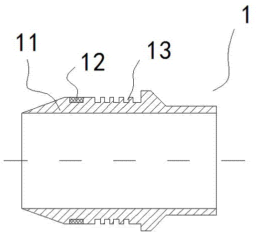 節(jié)流承插式管道及制作方法與流程