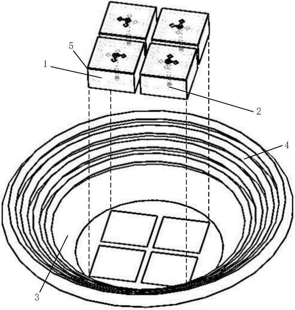 碗形高阻抗反射器的高增益圆极化阵列天线的制造方法与工艺