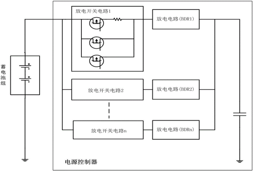 一种空间用一体化蓄电池放电开关电路的制造方法与工艺