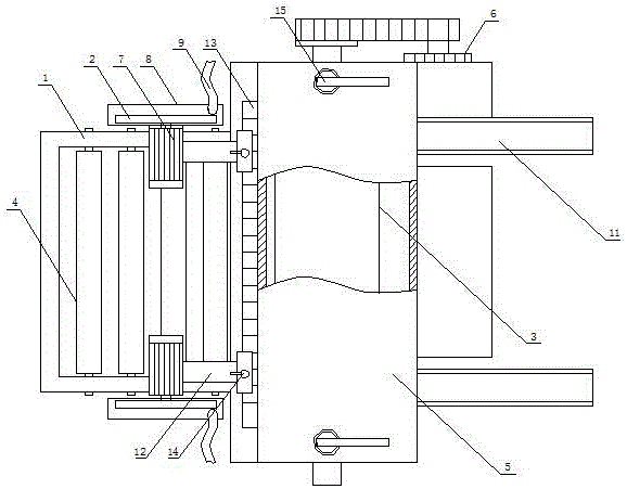 PVC地板切边装置的制造方法