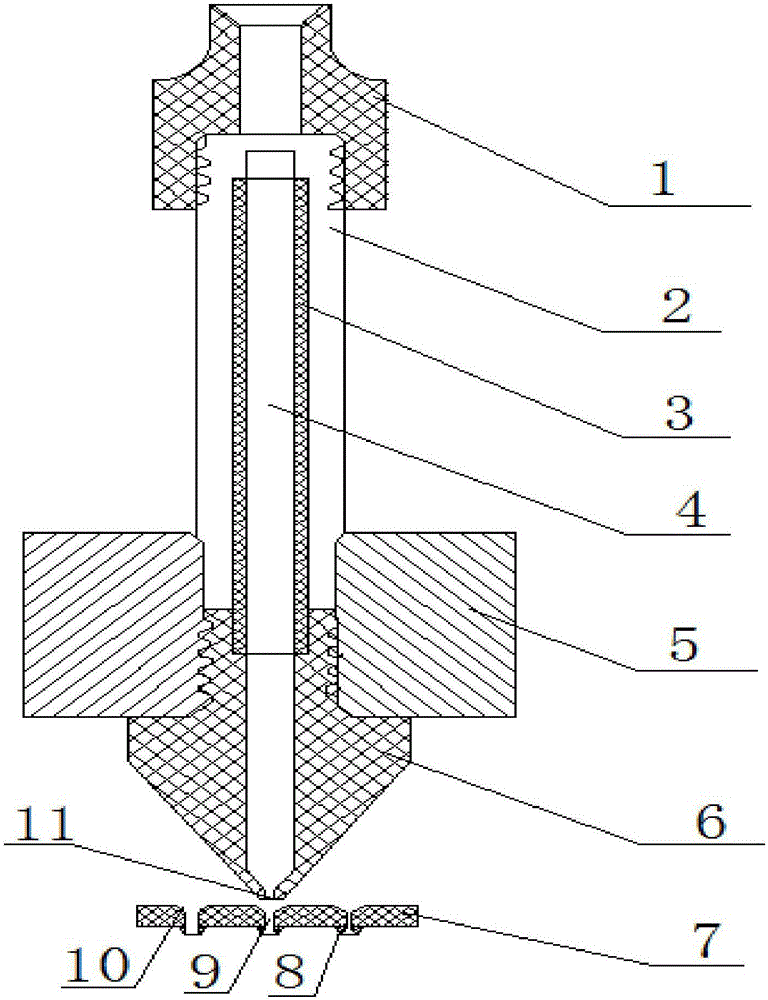 一种新型3d打印机用打印头的制作方法