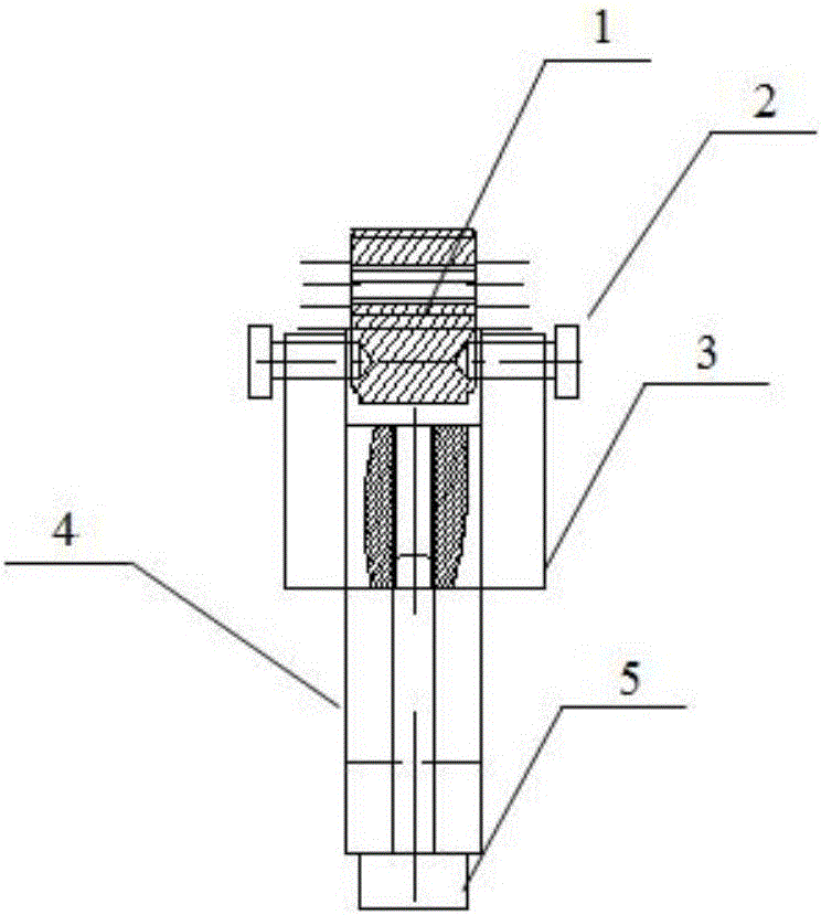 一种车轮压字机字头拆卸装置的制造方法
