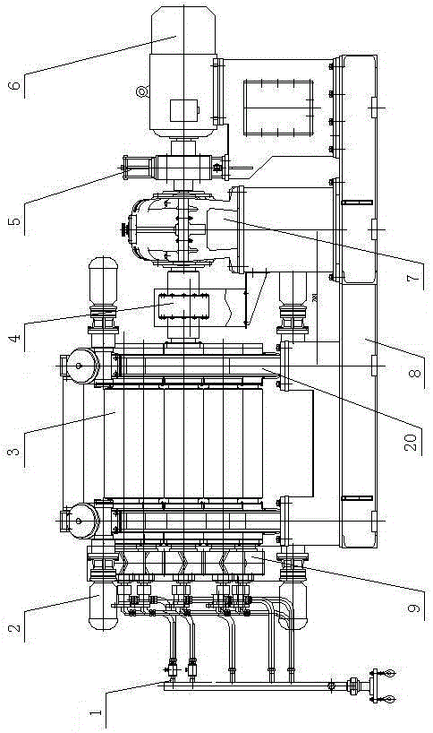 五辊压延机的制作方法