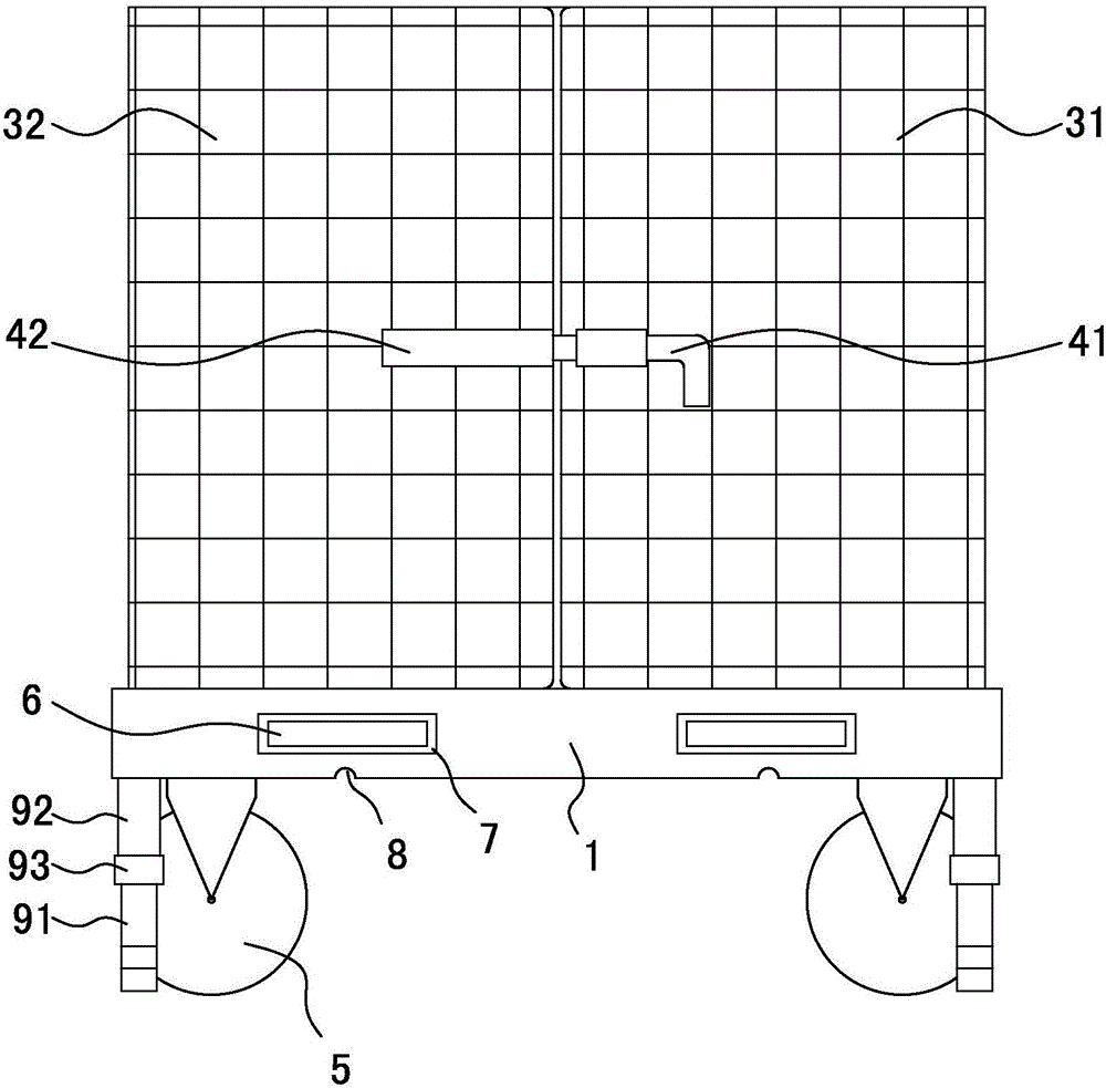 一種物流倉(cāng)儲(chǔ)籠車的制造方法與工藝