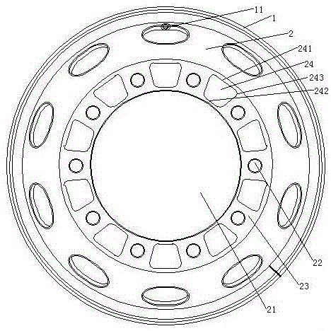 輪輻設(shè)有降重孔的載重汽車(chē)車(chē)輪的制造方法與工藝