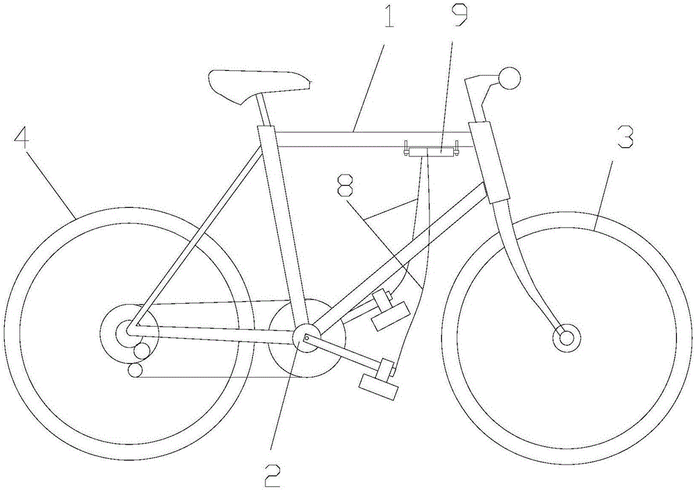 中轴双飞轮往复踩踏变速自行车的制造方法与工艺