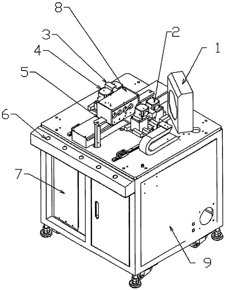 一种电子元器件CCD视觉激光焊接机的制造方法与工艺
