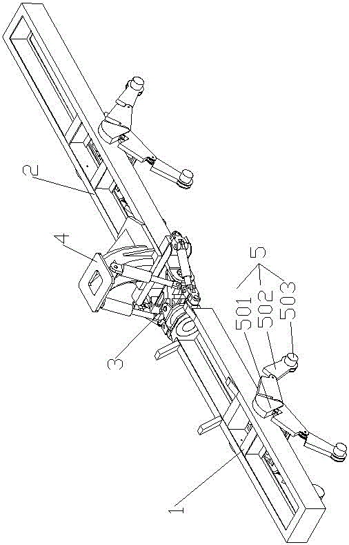 南方山地集材機的車架結構的制造方法與工藝