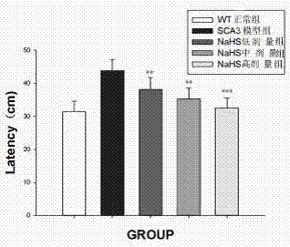 硫氫化鈉在制備治療脊髓小腦性共濟失調(diào)藥物中的應用的制造方法與工藝