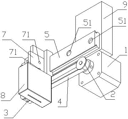 一種噴碼機(jī)噴頭移動(dòng)機(jī)構(gòu)的制造方法與工藝