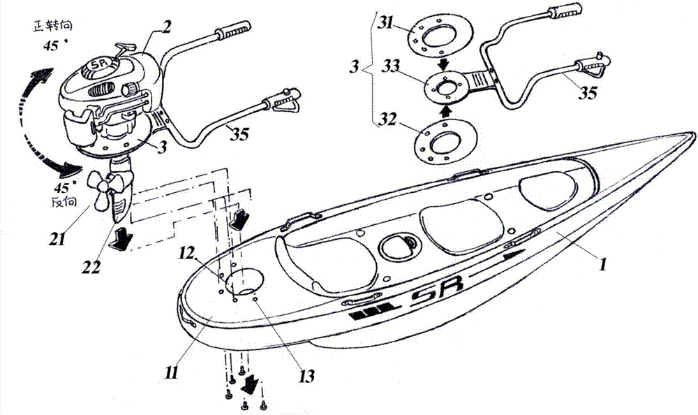 机动皮划艇的制造方法与工艺