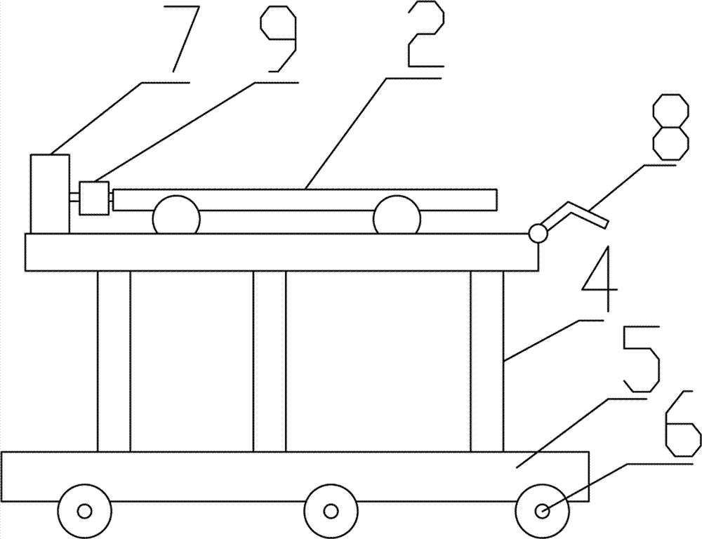 一種用于大型變壓器卸車就位的裝置的制造方法