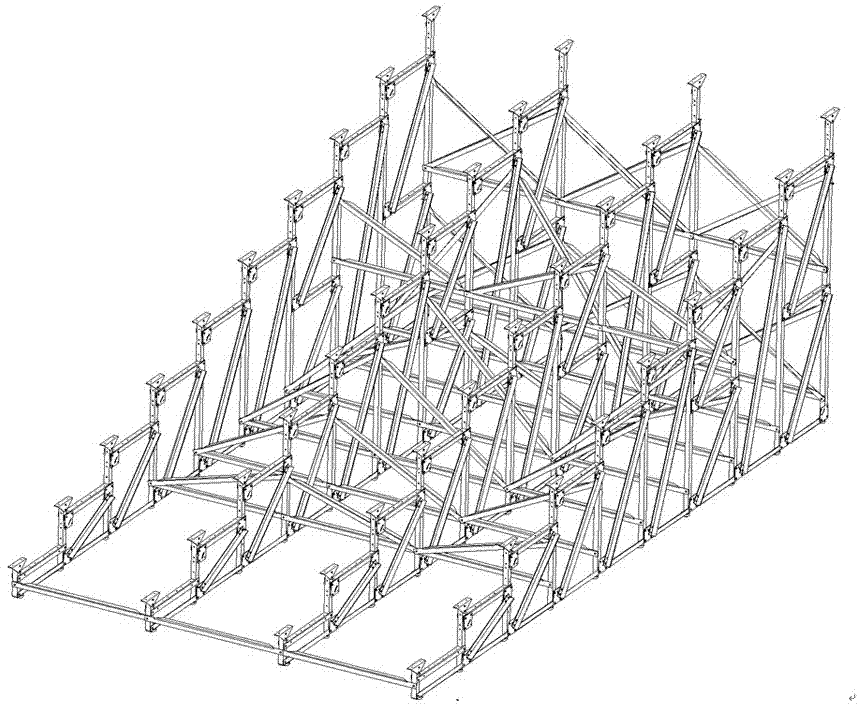 一种金属结构看台的制作方法