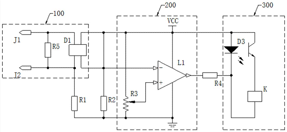 一種用于地磅過磅系統(tǒng)的交通燈控制電路的制造方法與工藝