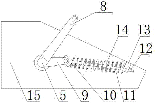 一種柱上開關(guān)用一體式隔離開關(guān)的開合裝置的制造方法