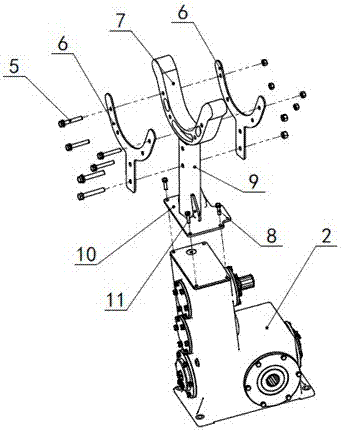 联合收割机卸粮筒的支撑装置的制造方法