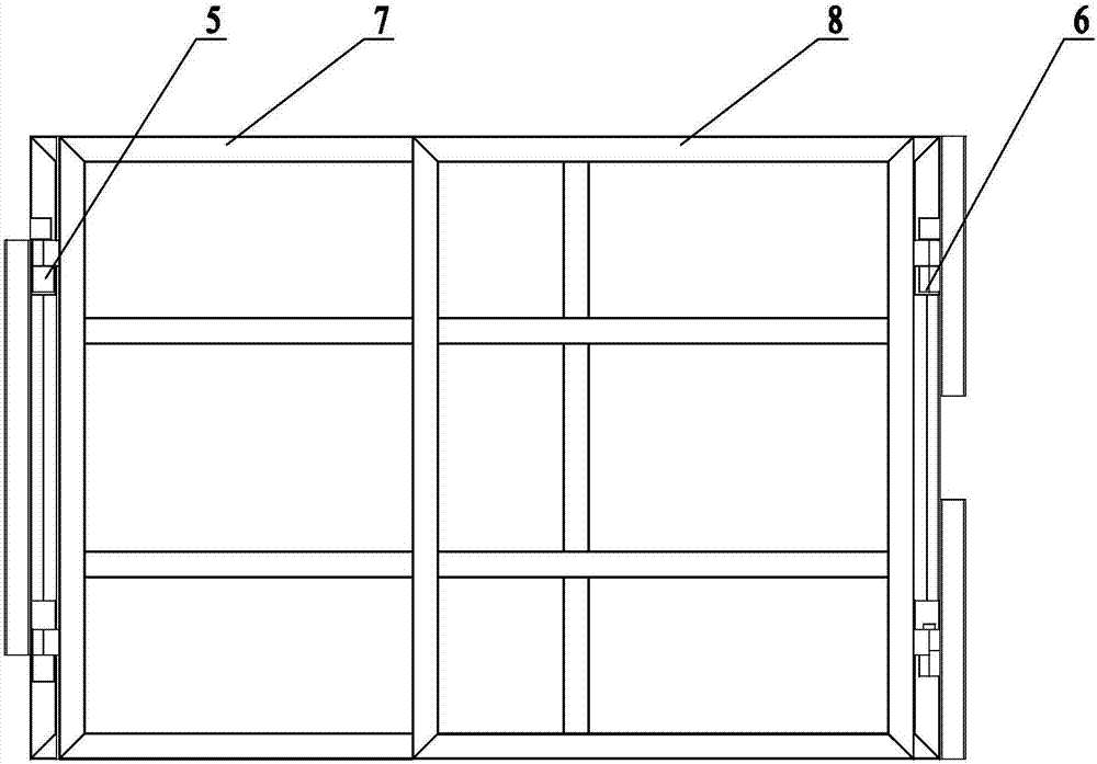 折叠式货架装置的制造方法