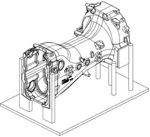 負(fù)壓消失模鑄造變速箱箱體鑄件毛坯的檢驗(yàn)工裝的制造方法與工藝