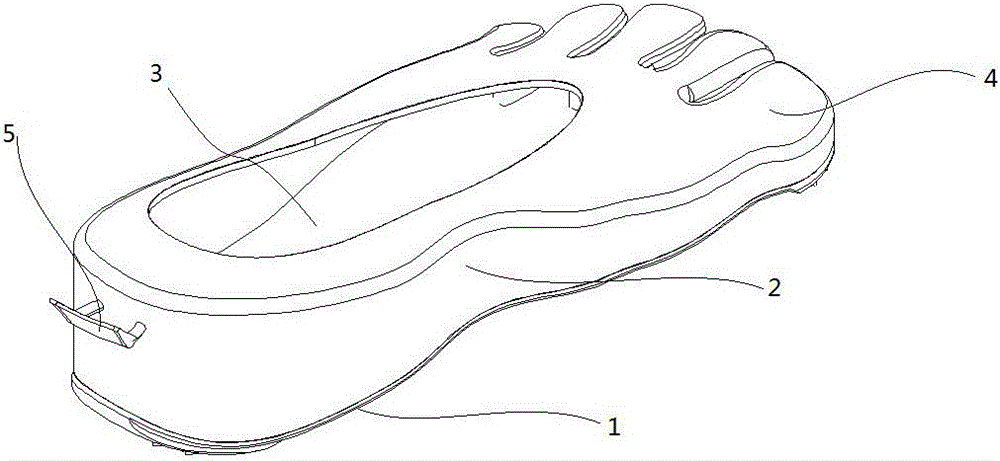 一种自动找脚底穴位的按摩鞋的制造方法与工艺