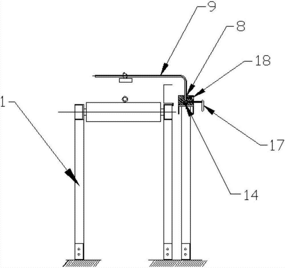 一种铝材管带感应器的切料装置的制造方法