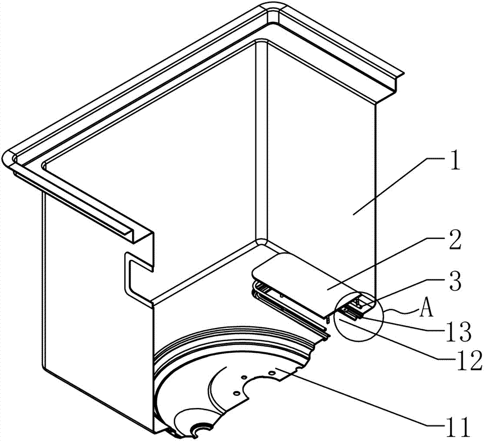 一种洗碗机的厚膜加热箱体结构的制造方法与工艺