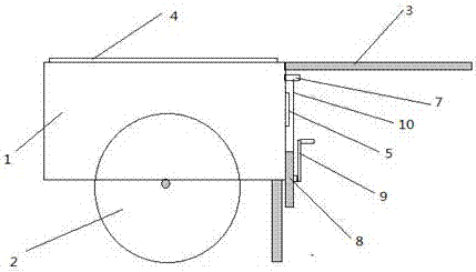 一種建筑用便捷手推車的制造方法與工藝