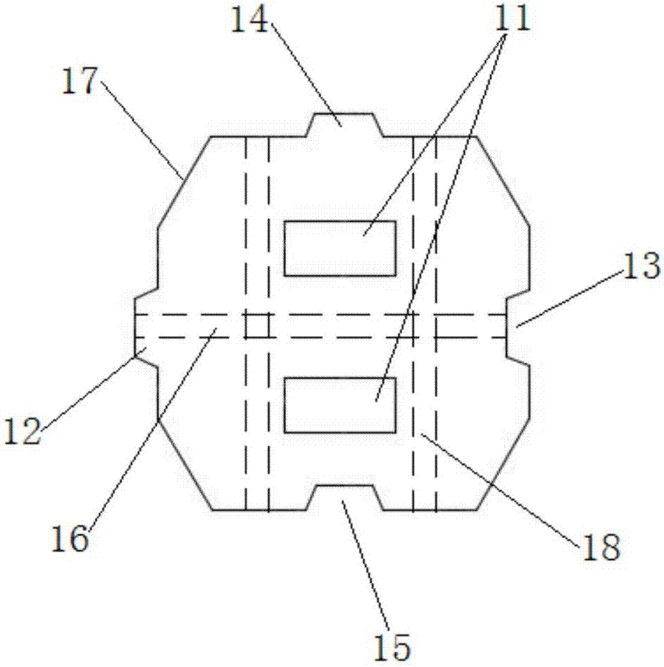 一种铰链式联锁生态护坡块体及应用其的护坡系统的制造方法与工艺