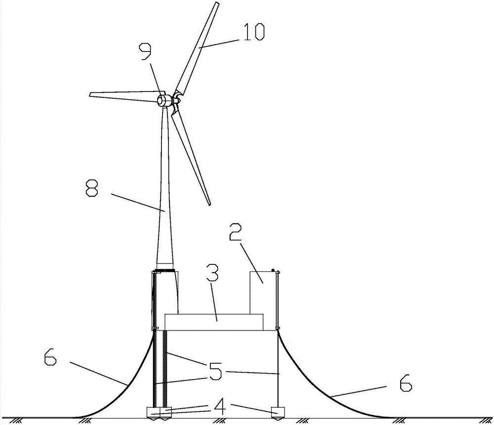 一种三立柱半潜式海上风机基础的制造方法与工艺