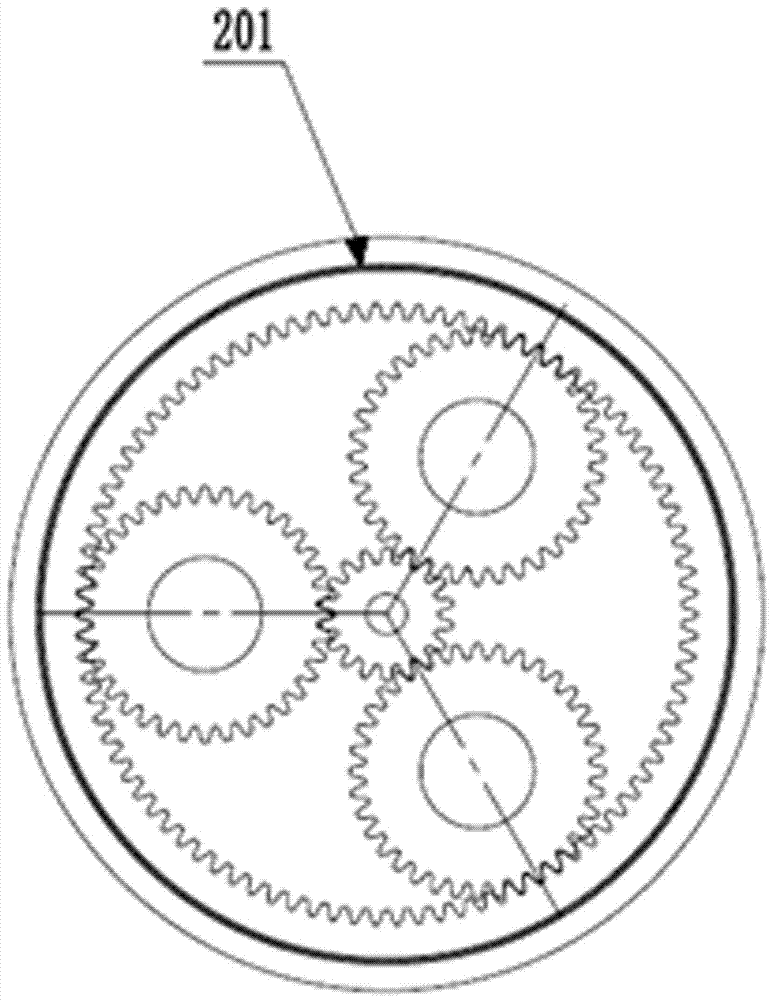 一種粘彈性阻尼結(jié)構(gòu)行星減速器的制造方法與工藝