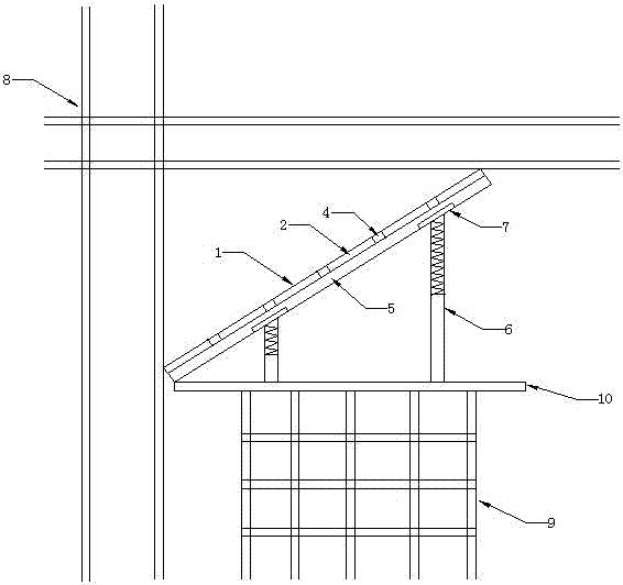 一種可調(diào)節(jié)腋角成型模板的制造方法與工藝