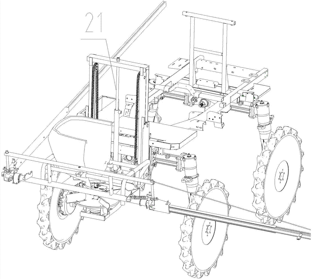 植保机以及植保机垂直升降机构的制造方法与工艺