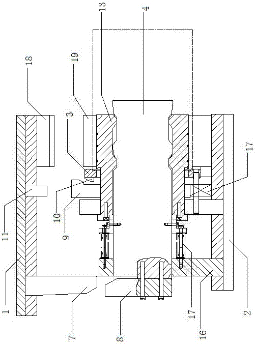 电热水器异型筒身卷边模具的制作方法