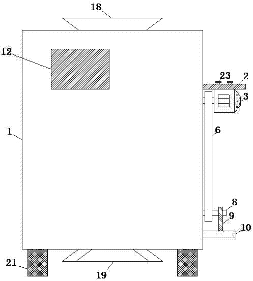 一種粉碎均勻的電動(dòng)車(chē)輪胎加工用粉碎機(jī)的制造方法與工藝