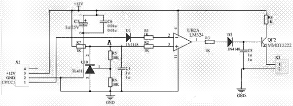 一種用于指示交直流充電槍狀態(tài)的電路的制造方法與工藝