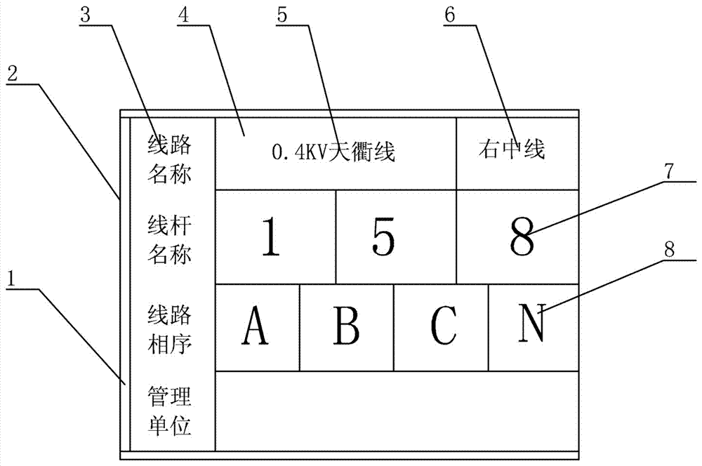 拼板式反光桿號牌及固定裝置的制造方法