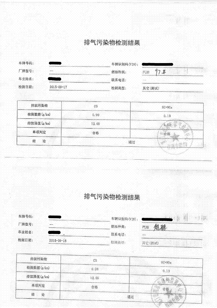 一种车用EPM35航醇汽油及利记博彩app与流程