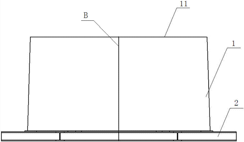 一种混凝土塔架安装调平方法与流程