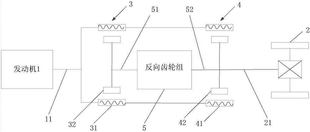 混合動(dòng)力系統(tǒng)及控制發(fā)動(dòng)機(jī)輸出功率的方法與流程