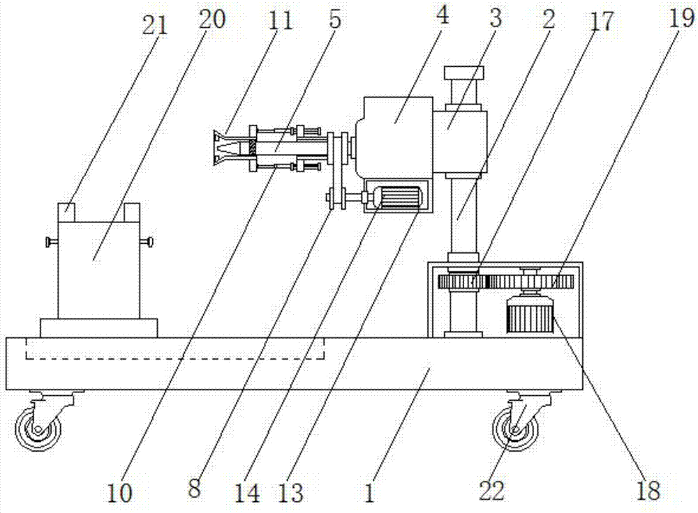 一種計算機用塑料外殼的噴漆裝置的制造方法