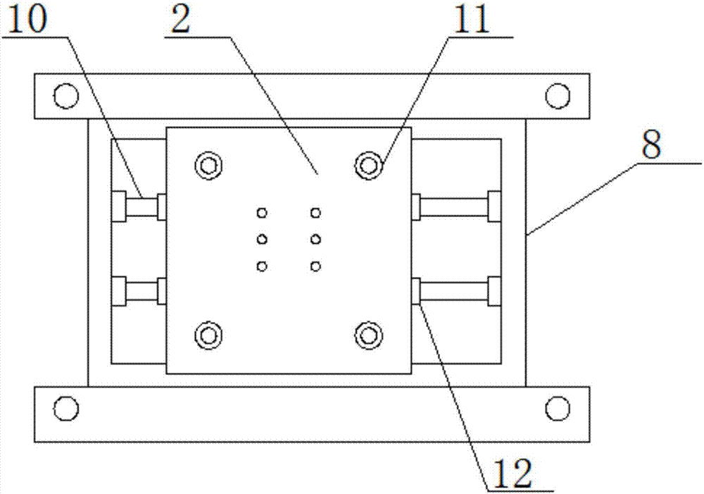 一种电机底座安装架的制作方法