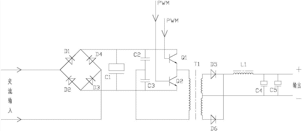 一种新型半桥开关电源线路的制造方法与工艺