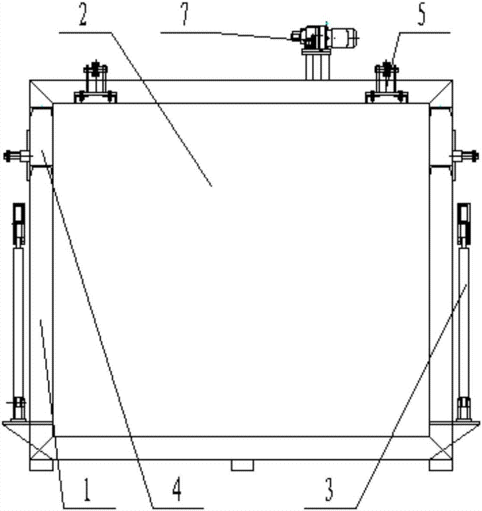 真空預(yù)冷機(jī)平翻開(kāi)閉裝置的制造方法