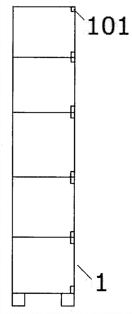 圖書館用可折彎的書架單元和圖書館用可折彎的書架的制造方法與工藝