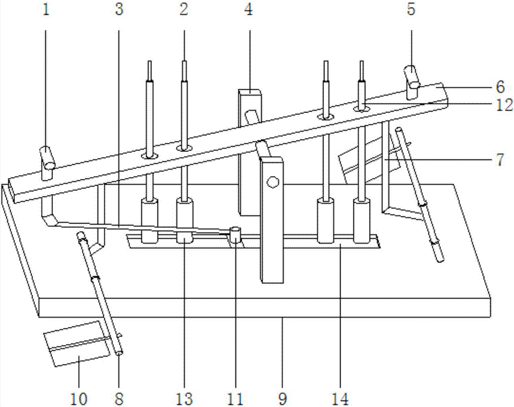 一种水上跷跷板的制作方法