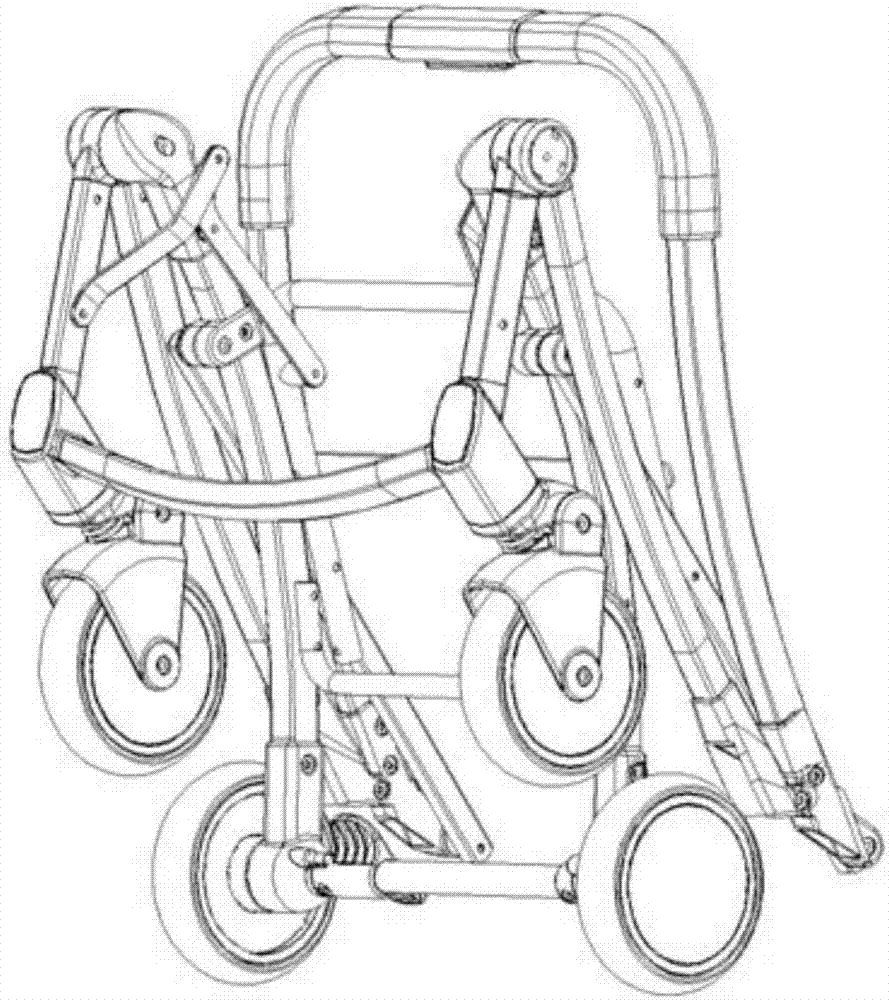 一种可折叠婴儿推车的制造方法与工艺
