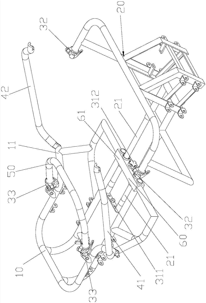 折叠收缩式车架及具有该折叠收缩式车架的卡丁车的制造方法与工艺