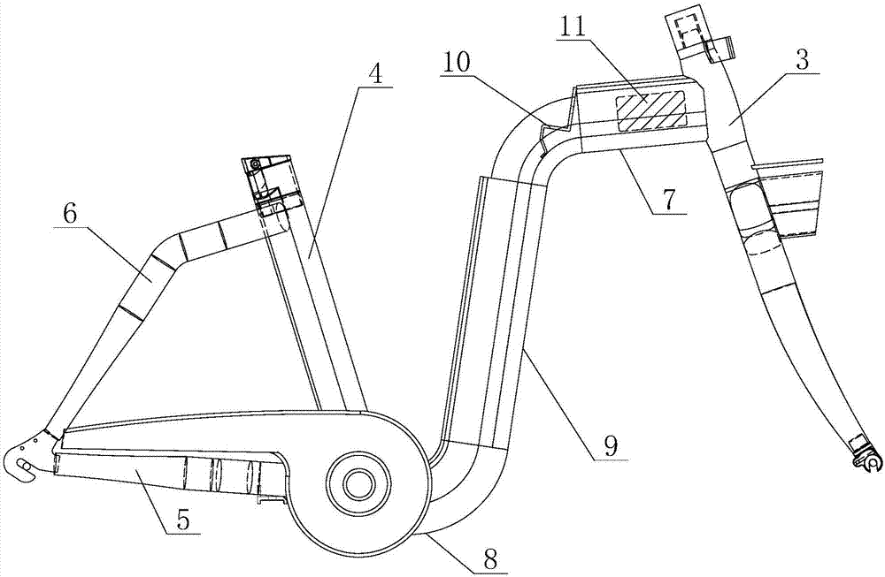 一種電動(dòng)車(chē)的電池安裝結(jié)構(gòu)的制造方法與工藝