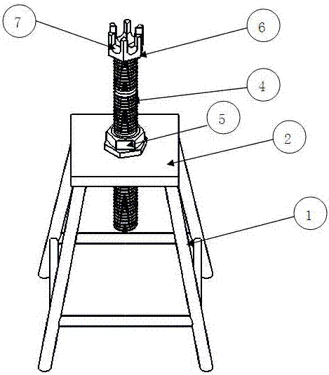 摊铺机钢丝高低调整支架的制造方法与工艺