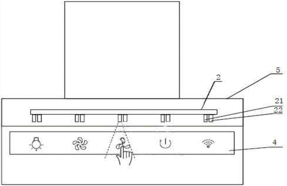 一種具有透明亞克力操作面板的油煙機(jī)的制造方法與工藝