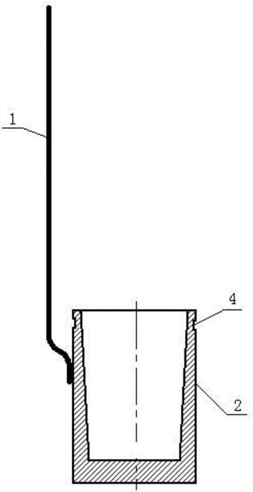 一种快速分离钢液取样器的制造方法与工艺